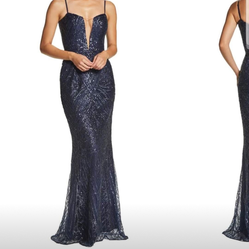 Dress The Population Sequined Gown